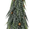 Intratuin decoratieboom Gnoom groen / goud D 15 H 60 cm