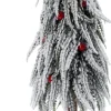 Intratuin decoratieboom Gnoom wit / rood D 15 H 60 cm