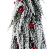 Intratuin decoratieboom Gnoom wit / rood D 10 H 36 cm