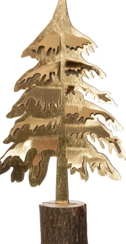 Intratuin decoratieboom goud 20 x 6 x 36 cm