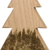 Intratuin decoratieboom goud 13 x 2 x 22 cm