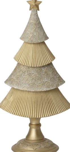 Intratuin decoratieboom goud 15,5 x 10 x 32 cm