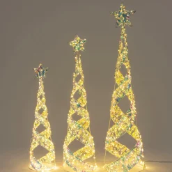 Intratuin decoratieboom Iris met verlichting D 20 H 80 cm