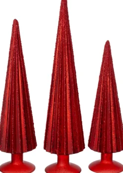 Intratuin decoratieboom Kirna rood D 8 H 28 cm