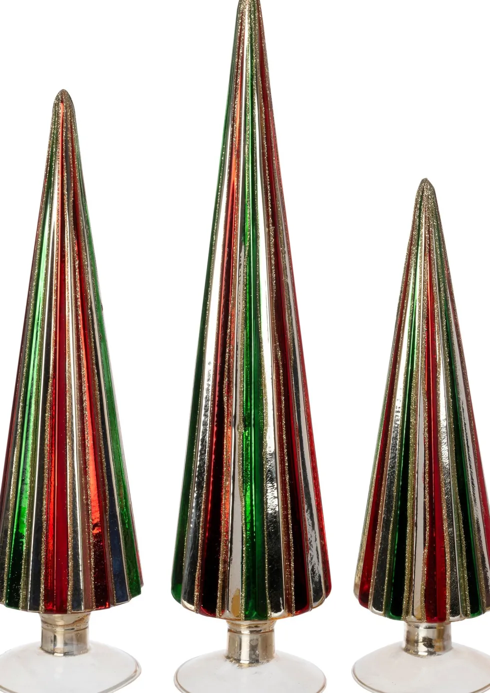 Intratuin decoratieboom Kirna goud / rood / groen D 8,5 H 32 cm