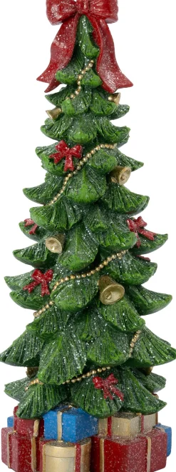 Intratuin decoratieboom met ster groen D 15,5 H 39,5 cm