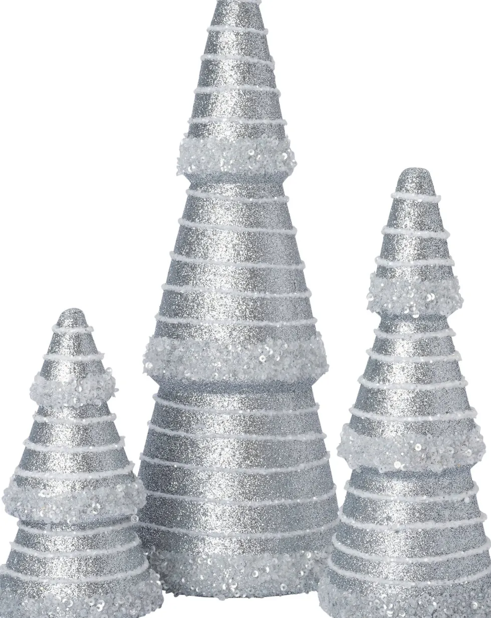 Intratuin decoratieboom Paulo zilver D 9 H 20 cm