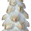 Intratuin decoratieboom Silva kerstboom sneeuw goud / wit D 10 H 22,5
