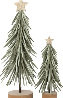Intratuin decoratieboom Sliert groen D 10 H 40 cm