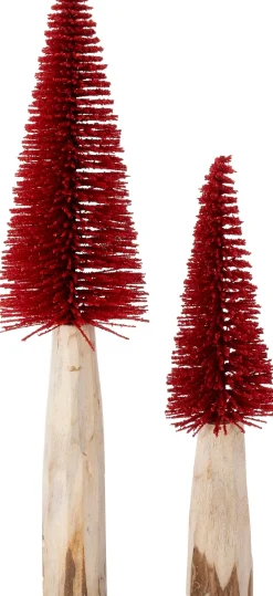Intratuin decoratieboom Stamos rood D 8 H 33 cm