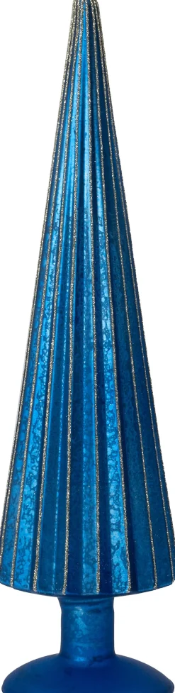 Intratuin decoratieboom Thomans blauw D 9 H 38 cm