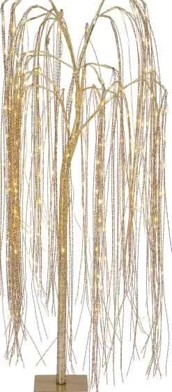Intratuin decoratieboom wilg beige met verlichting 70 x 70 x 153 cm