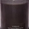 Intratuin geurkaars Urban Oakwood & Blackcurrant grijs 32 uur D 8,3 H 10,8 cm
