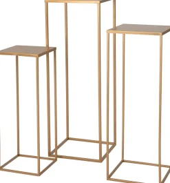 Intratuin Guido plantentafel koper 25 x 25 x 70 cm