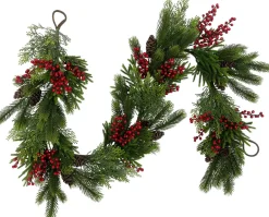 Intratuin guirlande Ceder groen met bes 153 cm