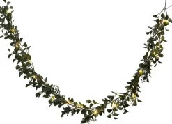 Intratuin guirlande groen met 20 lampjes wit licht 182 cm