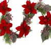Intratuin guirlande met kerststerren wit 153 x 14 x 13 cm