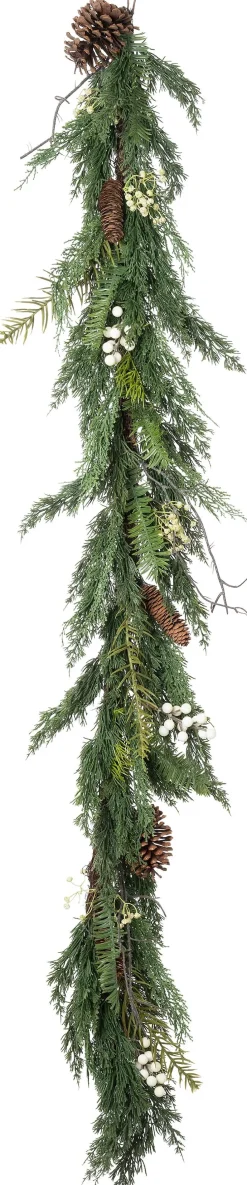 Intratuin guirlande witte bes 172 cm
