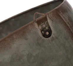Intratuin hangpot grijs 28,5 x 25 x 20 cm