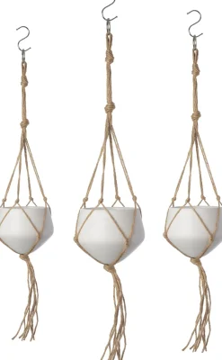 Intratuin hangpot Josh wit D 16 H 13,5 cm