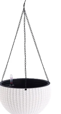 Intratuin hangpot Niels wit D 26 H 16,2 cm