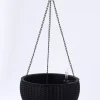 Intratuin hangpot Niels zwart D 26 H 16,2 cm