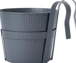 Intratuin hangpot Semi grijs 21 x 13 x 15 cm