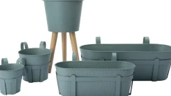 Intratuin hangpot Semi groen 24 x 18 x 18 cm