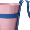 Intratuin hangpot Semi roze / blauw 21 x 13 x 15 cm