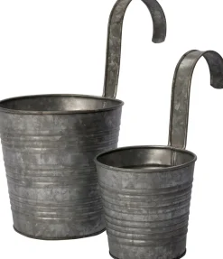 Intratuin hangpot Vivi zink D 13 H 13 cm