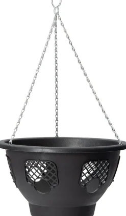 Intratuin hangpot zwart 30 x 30 x 32,5 cm