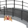 Intratuin Holland kerstdorpminiatuur grachtenbrug met wapen 20 x 10 x 6,6 cm