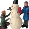 Intratuin Holland kerstdorpminiatuur sneeuwpop maken 13,5 x 3,8 x 16 cm 3-delige set