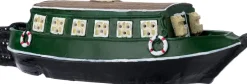 Intratuin Holland kerstdorpminiatuur sleepboot 24 x 11 x 9 cm