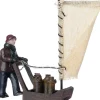 Intratuin Holland kerstdorpminiatuur sleetransport 16,5 x 5,5 x 19,5 cm