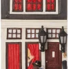 Intratuin Holland kersthuisje grachtenpand red light district Amsterdam 7,2 x 19 x 21 cm