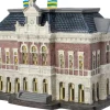 Intratuin Holland kersthuisje Leeuwarden Bibliotheek 25,6 x 19,9 x 20,3 cm