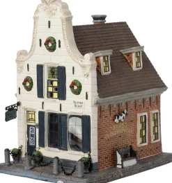 Intratuin Holland kersthuisje Slagerij Sloten 14,1 x 16,5 x 19,8 cm