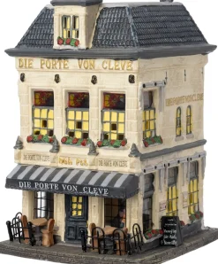 Intratuin Holland kersthuisje Poort von Cleve Sneek 13,8 x 15,5 x 20,5 cm