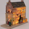 Intratuin Holland kersthuisje grachtenpand kledingwinkel 11 x 26,4 x 22,5 cm