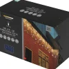 Intratuin ijspegelverlichting met 200 lampjes warm white 5 m
