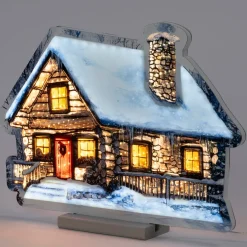 Intratuin infinity light Elvara chalet met verlichting 41,1 x 1,3 x 29,7 cm