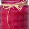 Intratuin kaars in glas Paula roze 20 uur D 11 H 12 cm