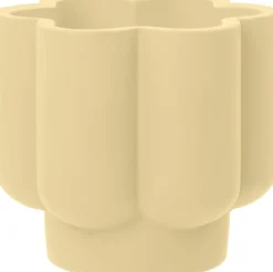 Intratuin kaars in pot BloomLight beige 14 uur D 13 H 12 cm