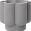 Intratuin kaars in pot BloomLight grijs 14 uur D 13 H 12 cm
