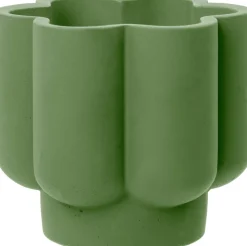 Intratuin kaars in pot BloomLight groen 14 uur D 13 H 12 cm