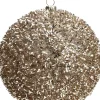 Intratuin kerstbal Abbeydorney champagne D 8 cm