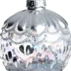 Intratuin kerstbal Aberlour zilver / transparant D 8 cm