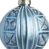 Intratuin kerstbal Aberlour blauw D 8 cm
