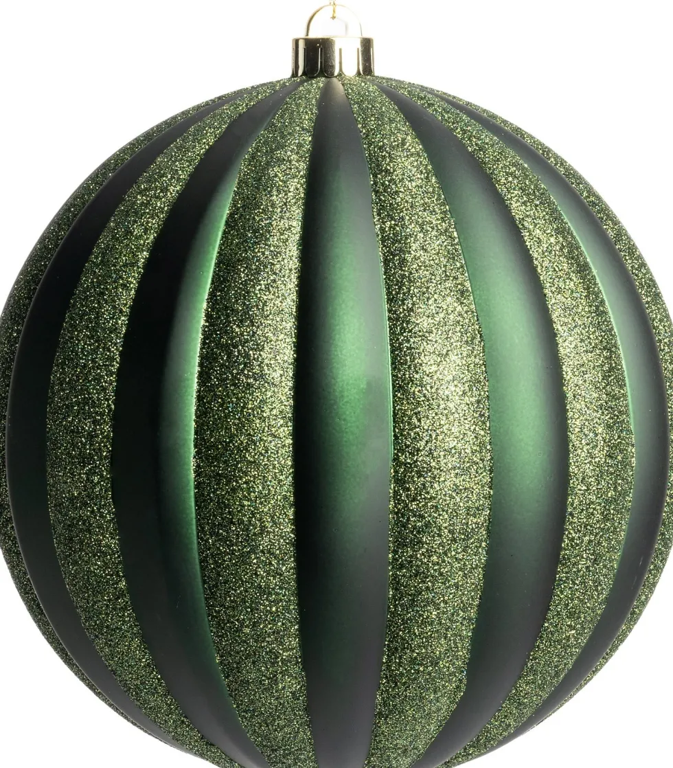 Intratuin kerstbal Amstt donkergroen D 20 cm